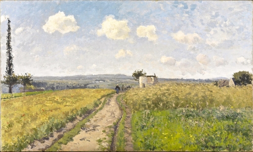 peinture,écriture,pissarro,impressionnisme