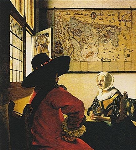 peinture,vermeer,delft,