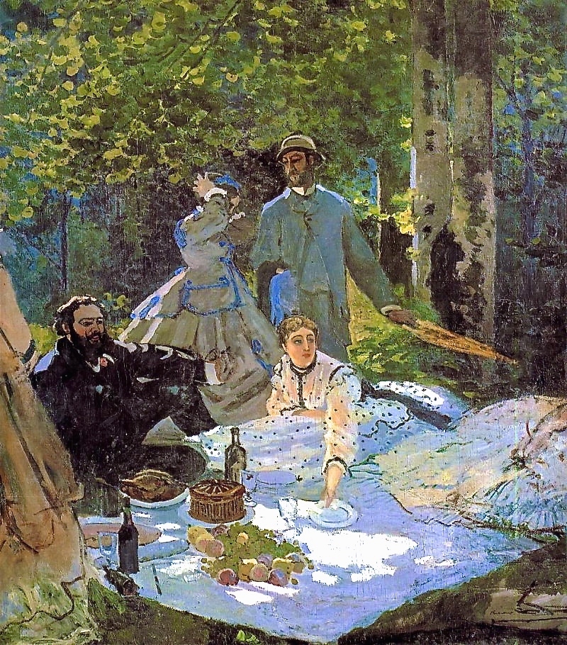 peinture,claude monet,frédéric bazille,camille,impressionnisme