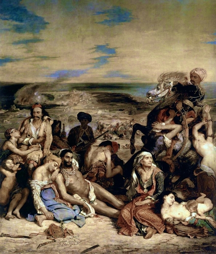 peinture, delacroix, louvre, romantisme