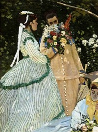 Monet - femmes au jardin détail 1867 orsay.jpg
