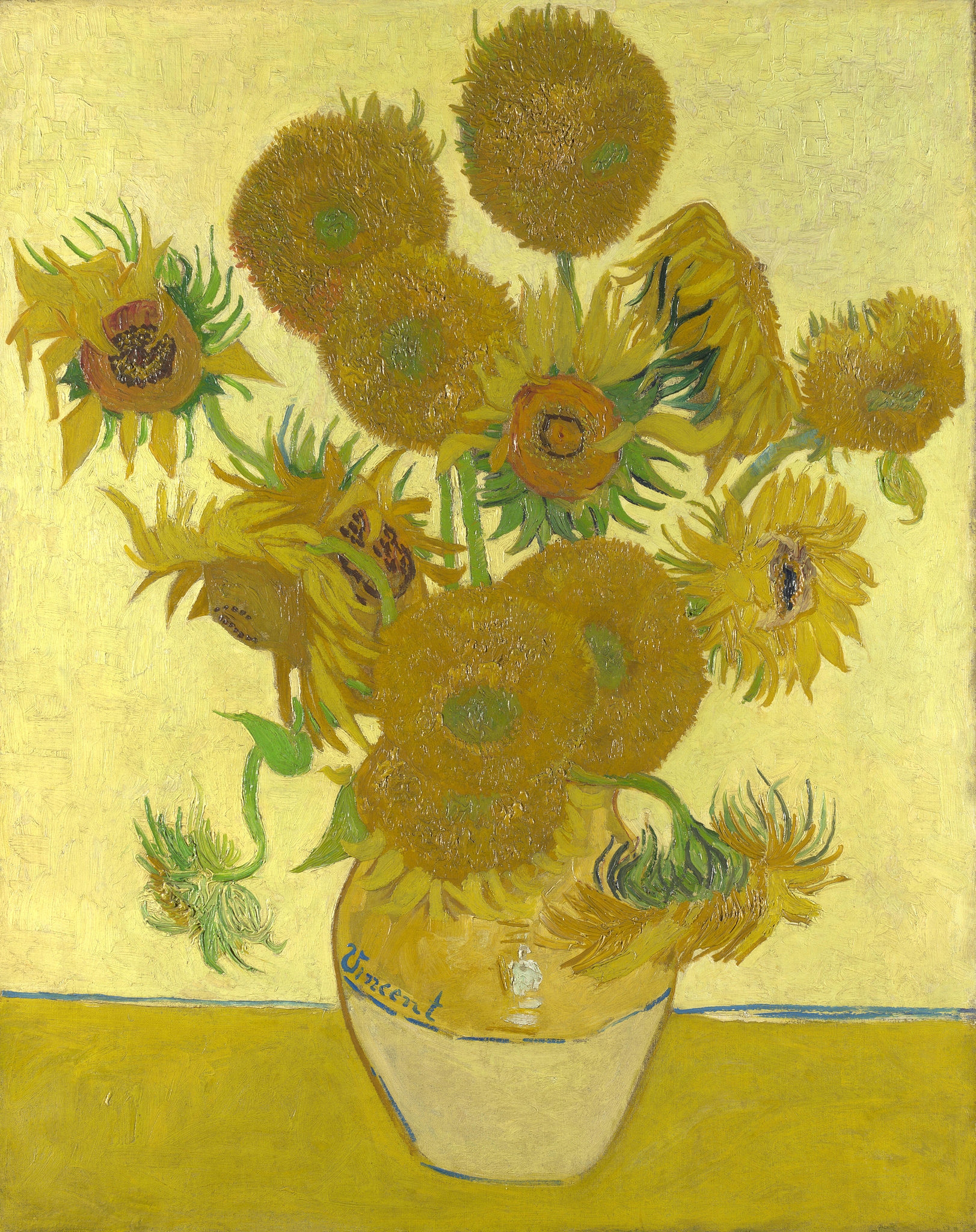 van gogh, tournesols, national gallery londres