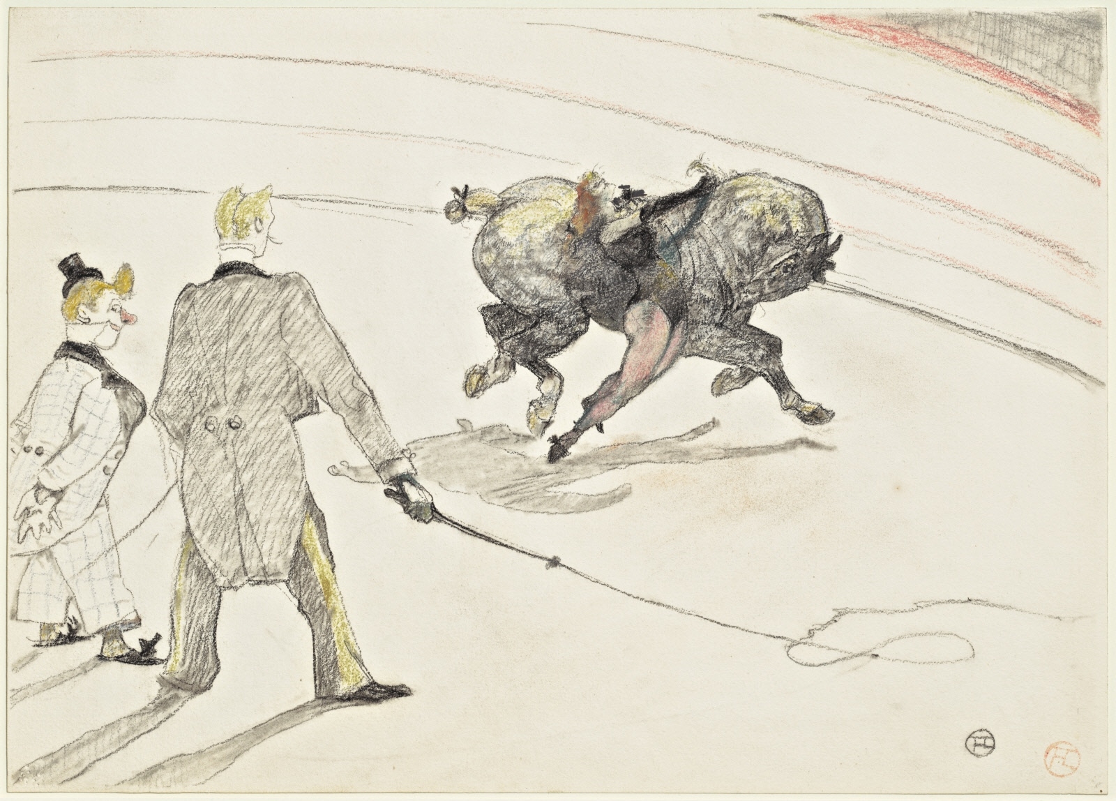 peinture,toulouse-lautrec,cirque