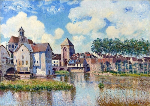 peinture,sisley,impressionnisme