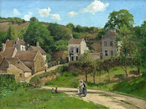 peinture,écriture,pissarro,impressionnisme