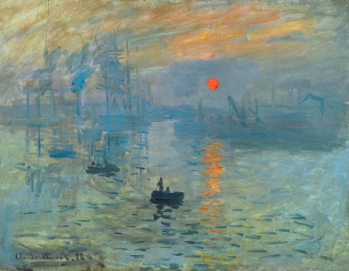 peinture, écriture, impressionnisme, monet, zola