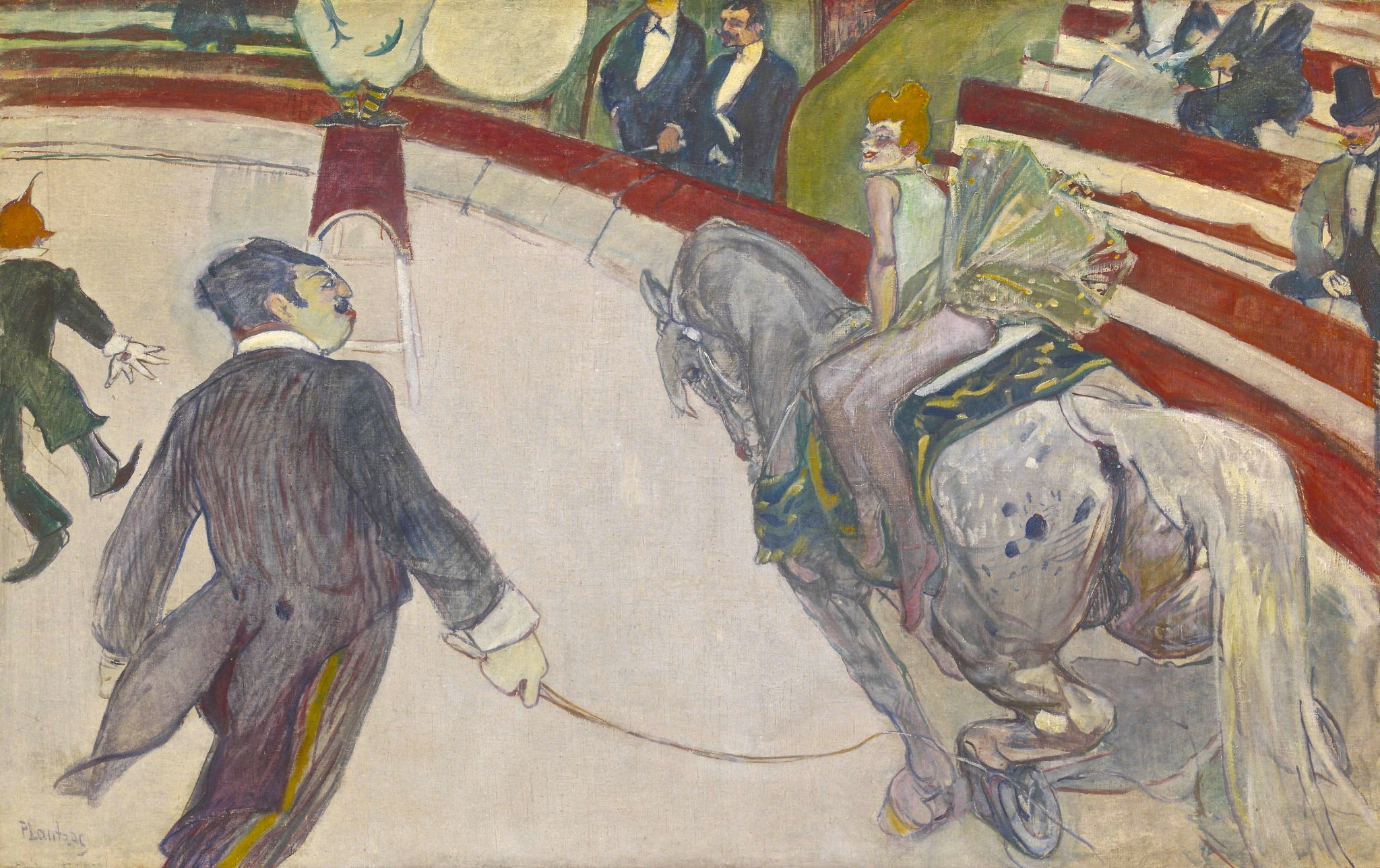 peinture, Toulouse-Lautrec, cirque