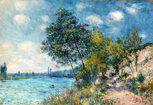 peinture,sisley,impressionnisme