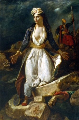 peinture,écriture,delacroix,romantisme