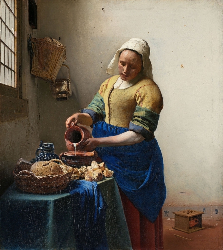 peinture, écriture, vermeer, hollande, louvre, dou, van mieris