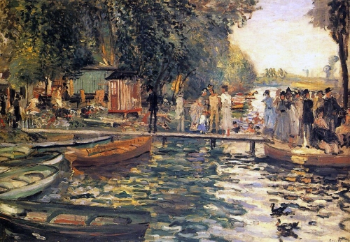 peinture,renoir,impressionnisme,grenouillère,croissy