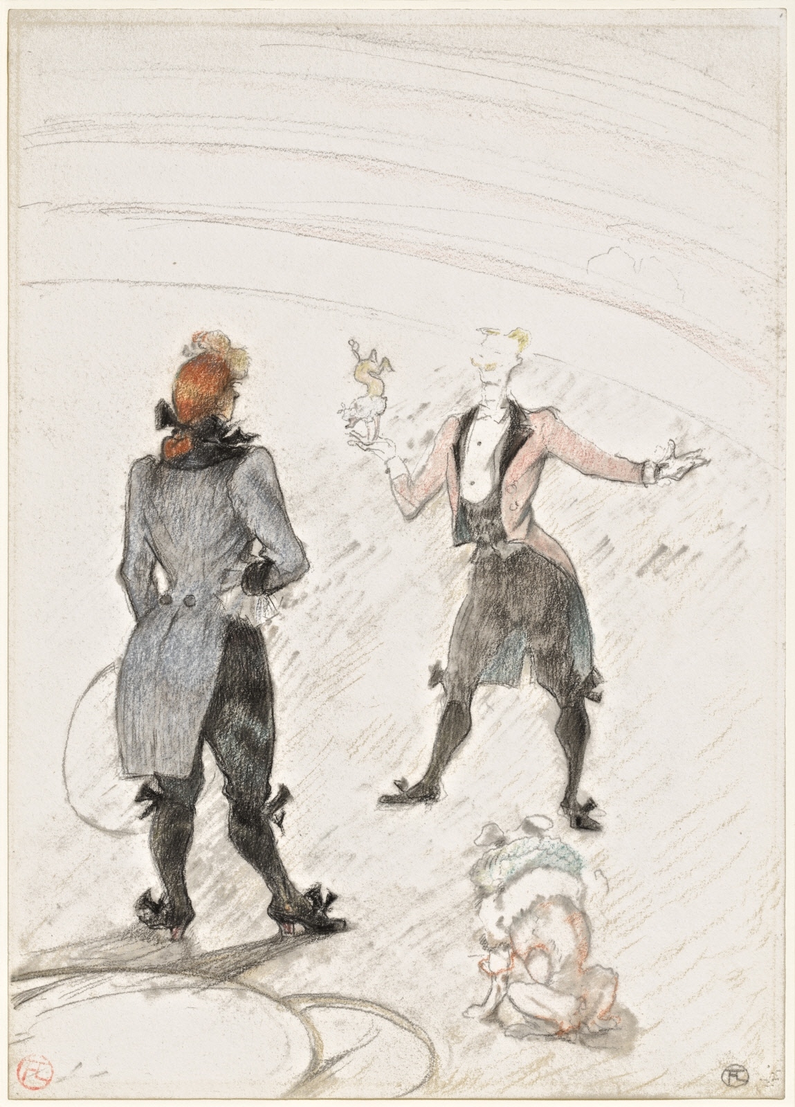 peinture,toulouse-lautrec,cirque