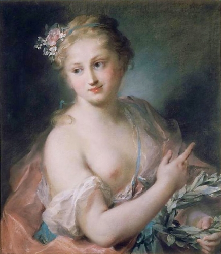 peinture, louvre, pastel, rosalba carriera