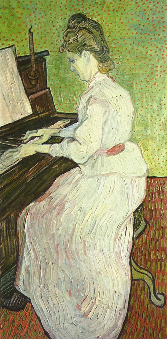  marguerite Gachet, Van Gogh, 