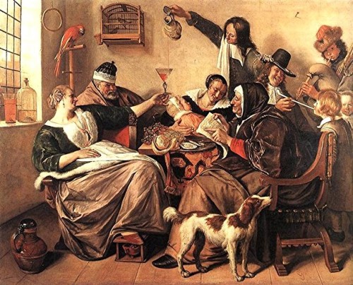 Steen - la famille de l'artiste -1665 -mauritshuis.jpg