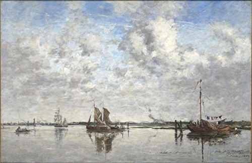 peinture écriture,boudin,impressionnisme,monet