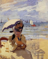 peinture,monet,impressionnisme,trouville,camille