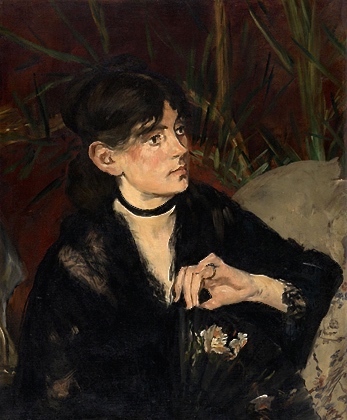 peinture, écriture, manet, berthe morisot