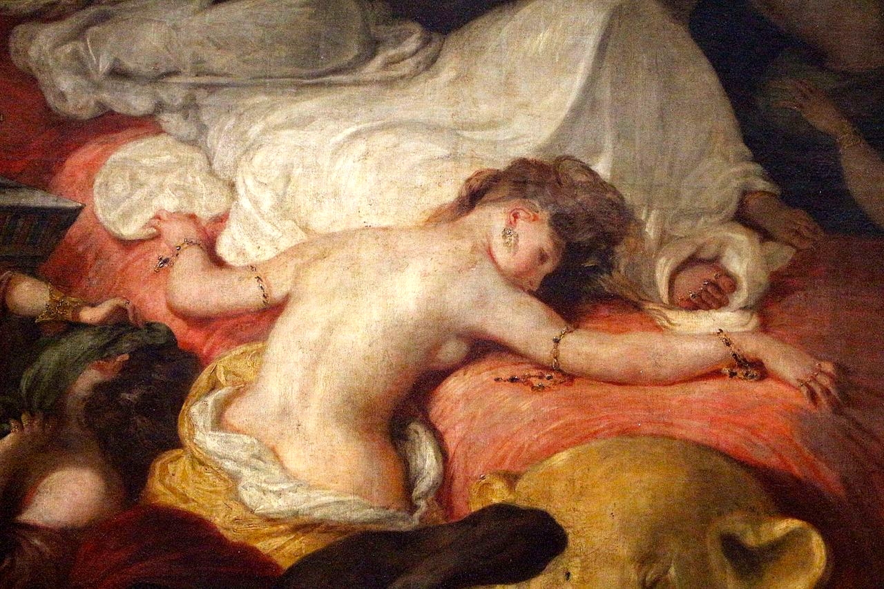 peinture,delacroix,louvre,sardanapale