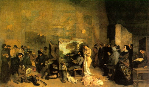 peinture,courbet,ornans,atelier,orsay,réalisme