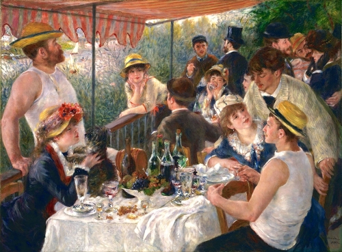 peinture,renoir,fournaise,chatou,impressionnisme