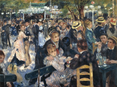 peinture,orsay,renoir,impressionnisme,moulin de la galette