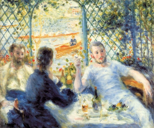 peinture,renoir,impressionnisme,chatou,maison fournaise